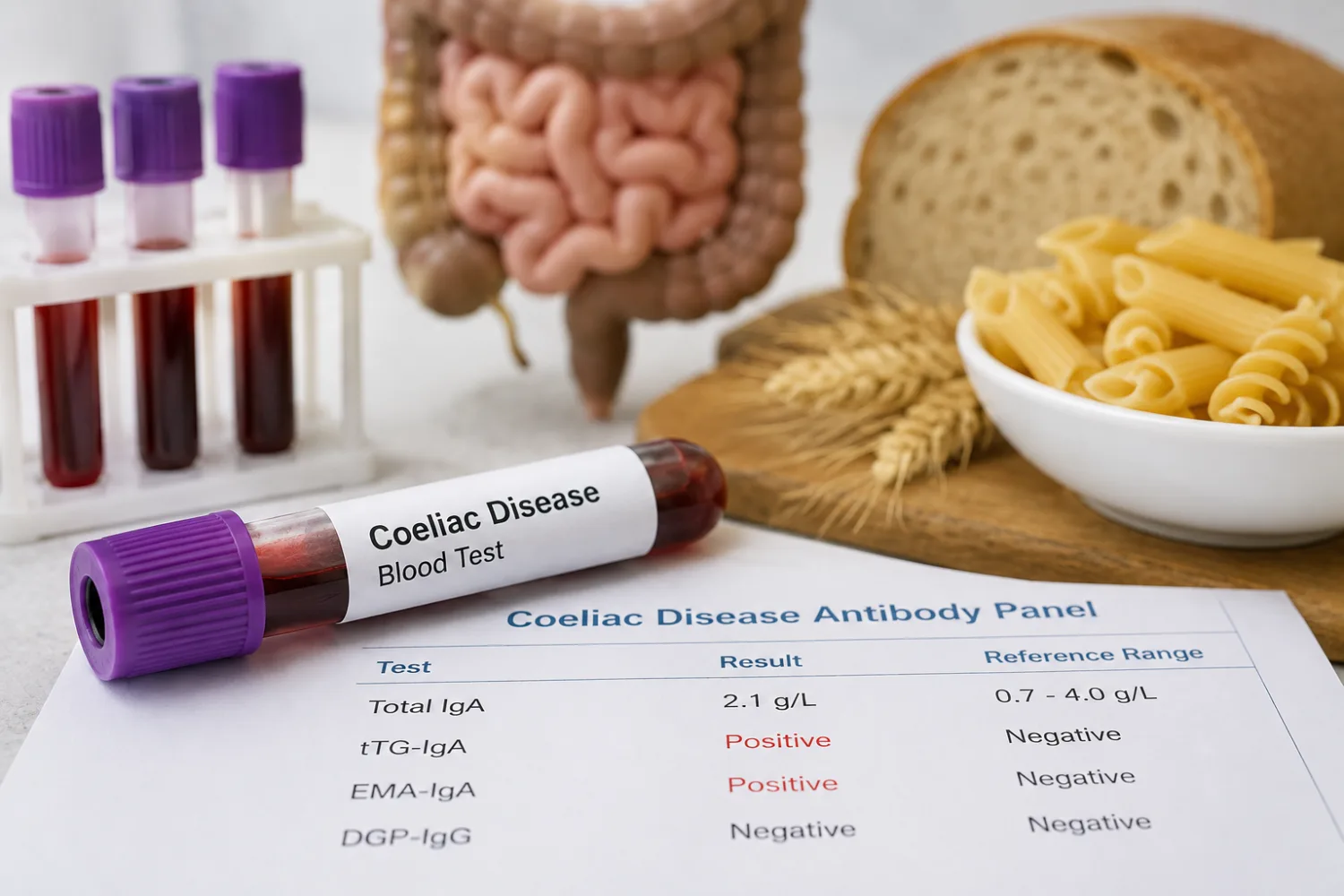 Coeliac Blood Test Results Explained