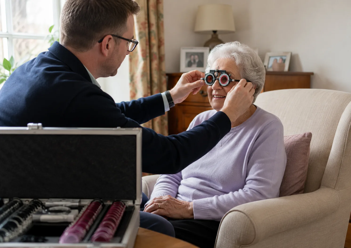 Domiciliary Optician Services: Home Eye Tests, NHS Eligibility and What to Expect