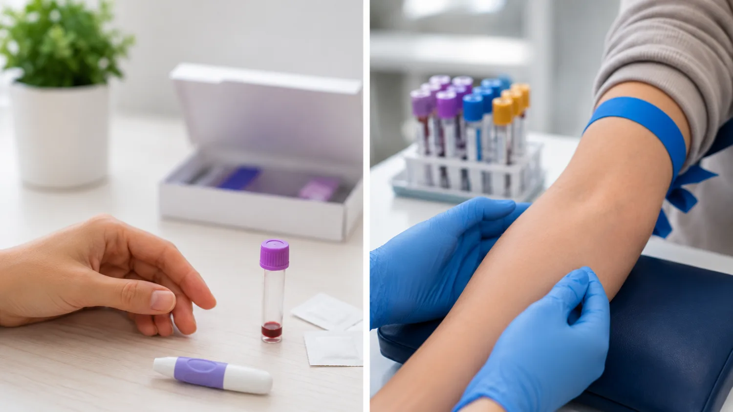 Finger-Prick vs Venous Blood Tests: What’s the Difference?
