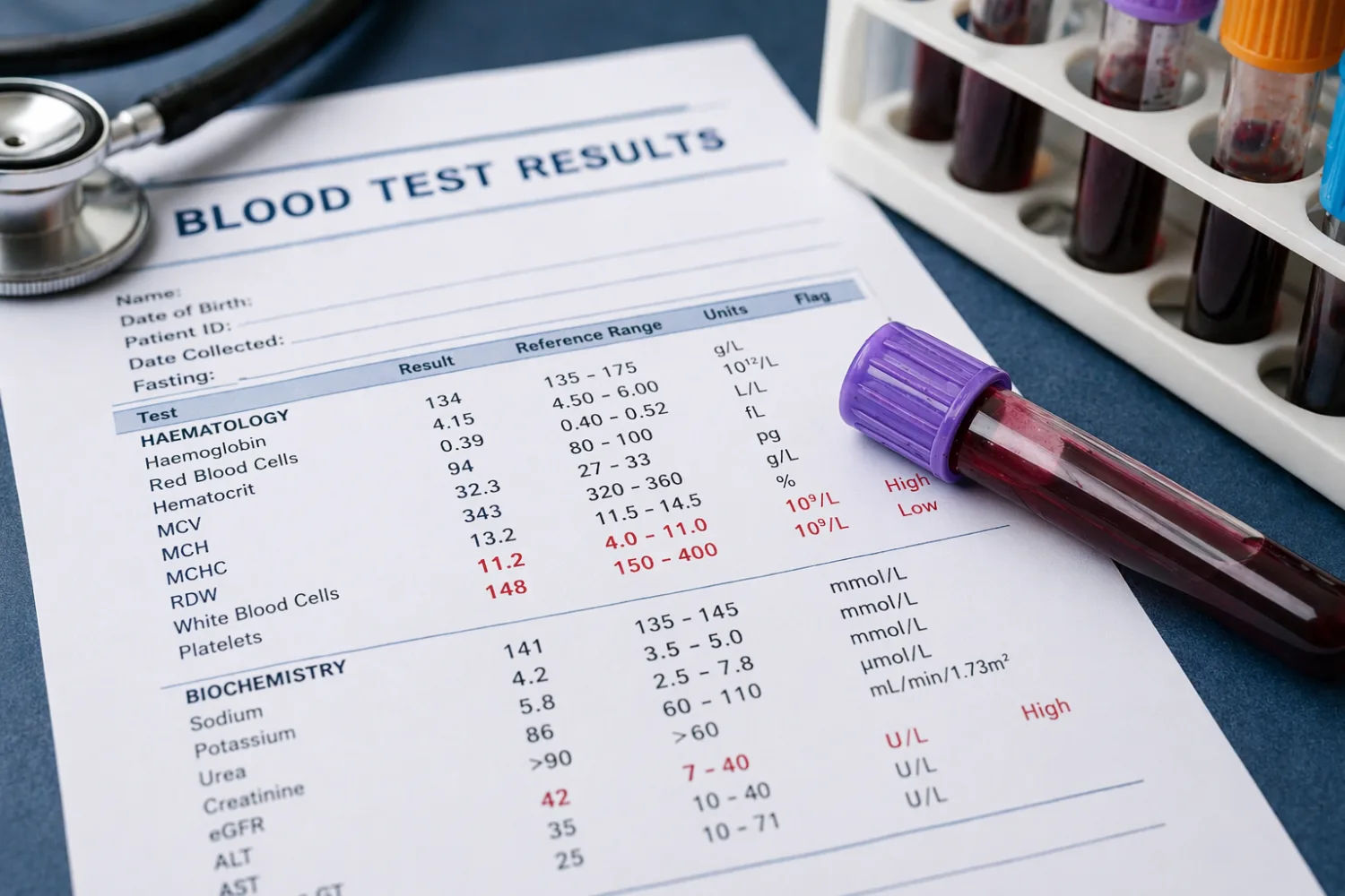 How to Understand Blood Test Results: The Ultimate UK Patient Guide