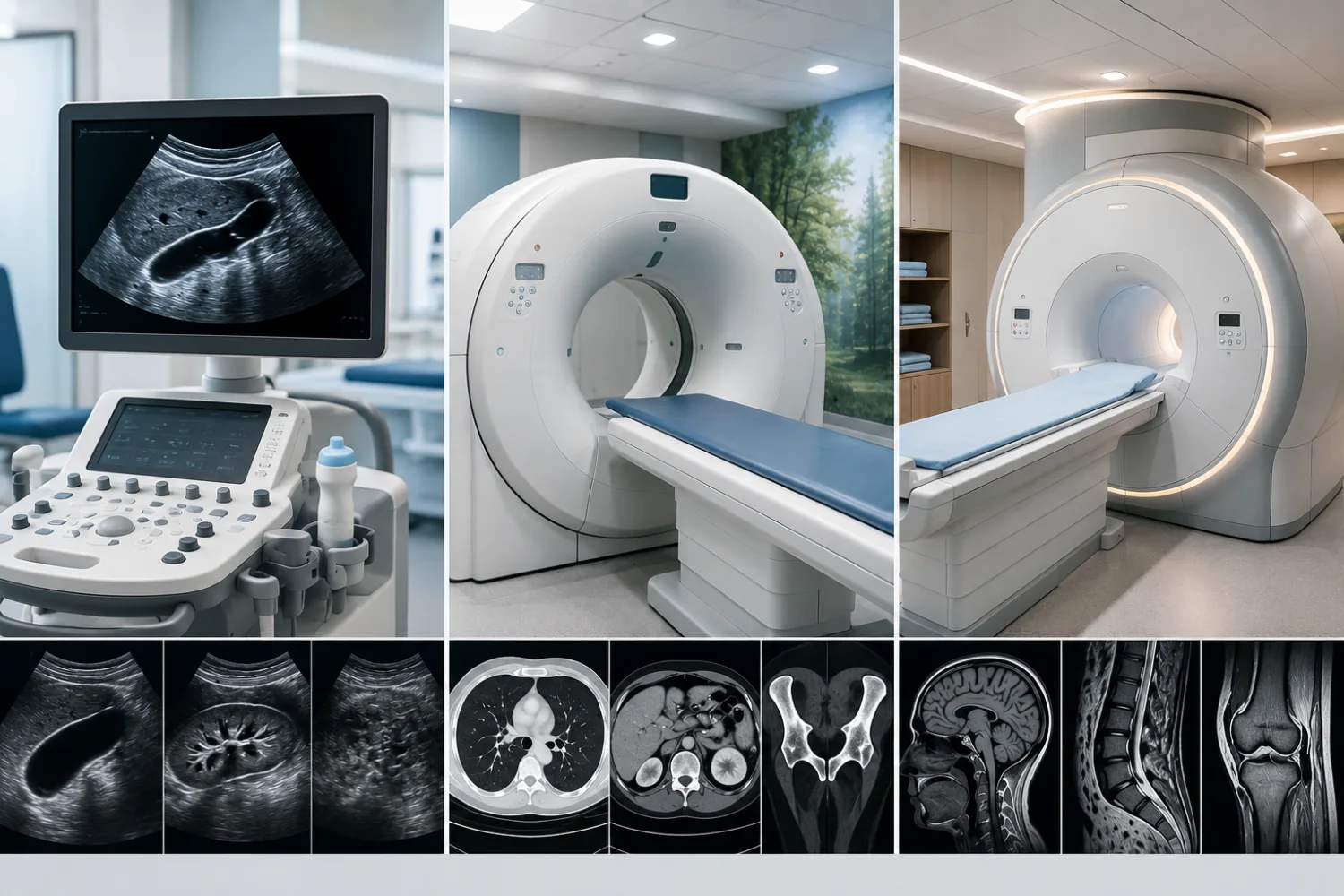 Ultrasound vs CT vs MRI: Which Scan Shows What?
