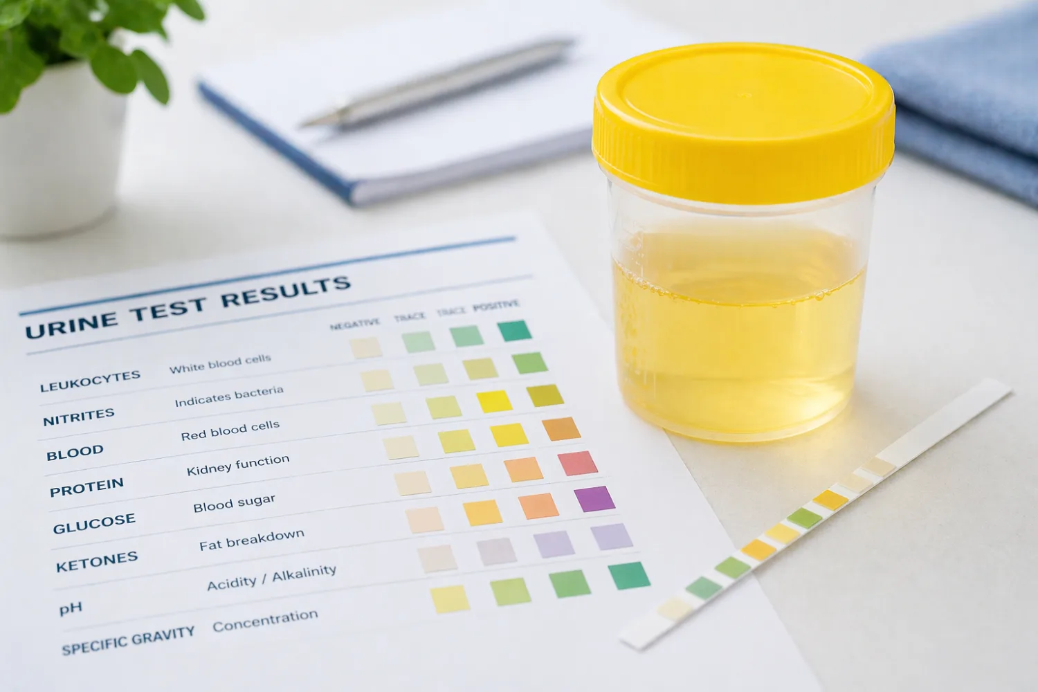 Urine Test Results Explained: What Common Findings Mean and When to Worry